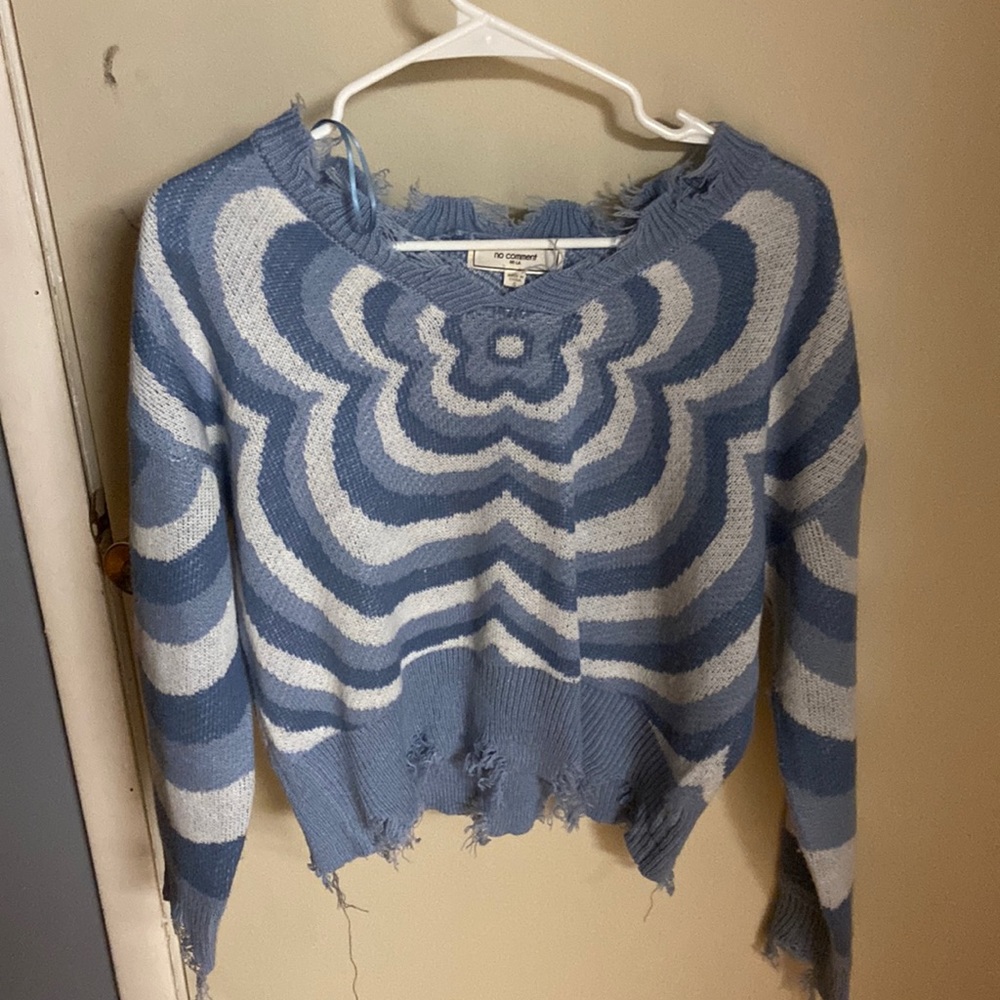Cute aesthetic flower sweater